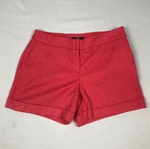 Apt.9 essential floral‎ red shorts size 6